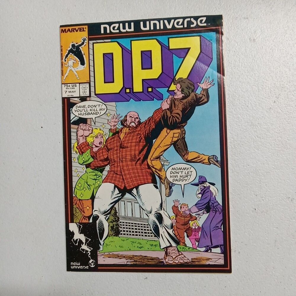 DP7 #7, Marvel Comics, 1987 BAGGED BOARDED~